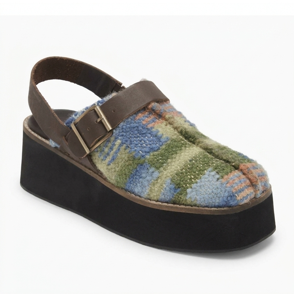 NEW FREE PEOPLE astrid platform mule - Picture 1 of 2